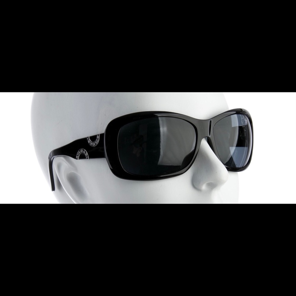 Bvlgari Black Oversize Tinted Sunglasses 🕶